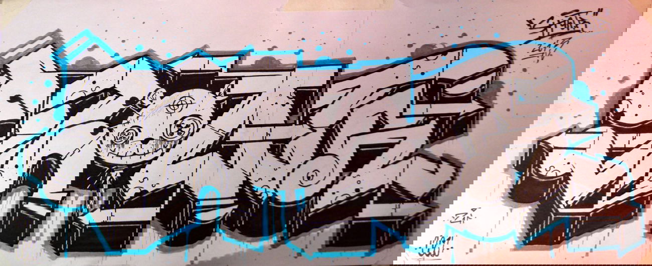 Graffiti Sketch - Photo by japzjapz - shootr, battle, ceil (2k13)