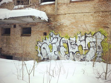 Graffiti Wall in Russia - Photo by jasme - jas