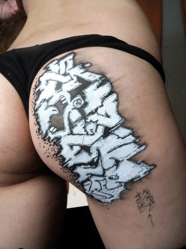 Graffiti Artwork in Russia - Photo by jasme