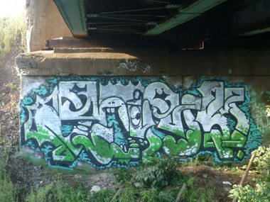 Graffiti Wall in Saint Petersburg - Photo by jasme (2013)