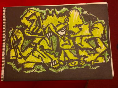 Graffiti Sketch - Photo by jasme (2013)