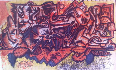 Graffiti Sketch - Photo by jasme - jasme (2014)