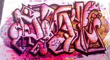 Graffiti Sketch - Photo by jasme - jasme (2014)
