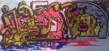 Graffiti Sketch - Photo by jasme - jasme (2014)