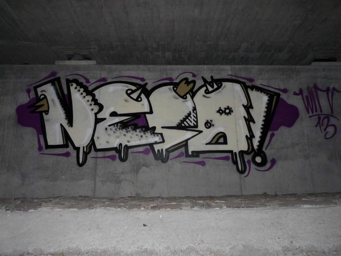 Graffiti Wall - Photo by jebnato - street