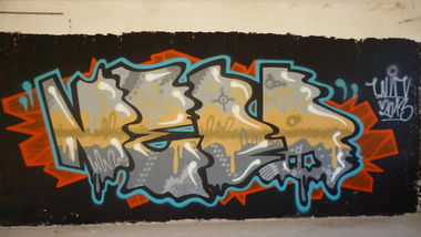 Graffiti Wall - Photo by jebnato - roztreck (2013)