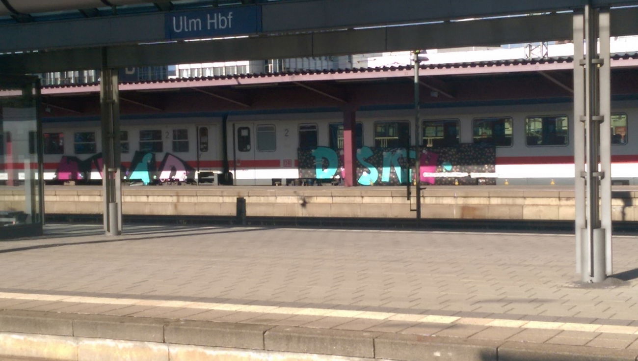 Graffiti Wall in ULM - Photo by jebote1 - ulm, hbid, disko