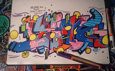Graffiti Sketch - Photo by jetz3Fi