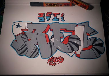 Graffiti Sketch - Photo by jetz3Fi