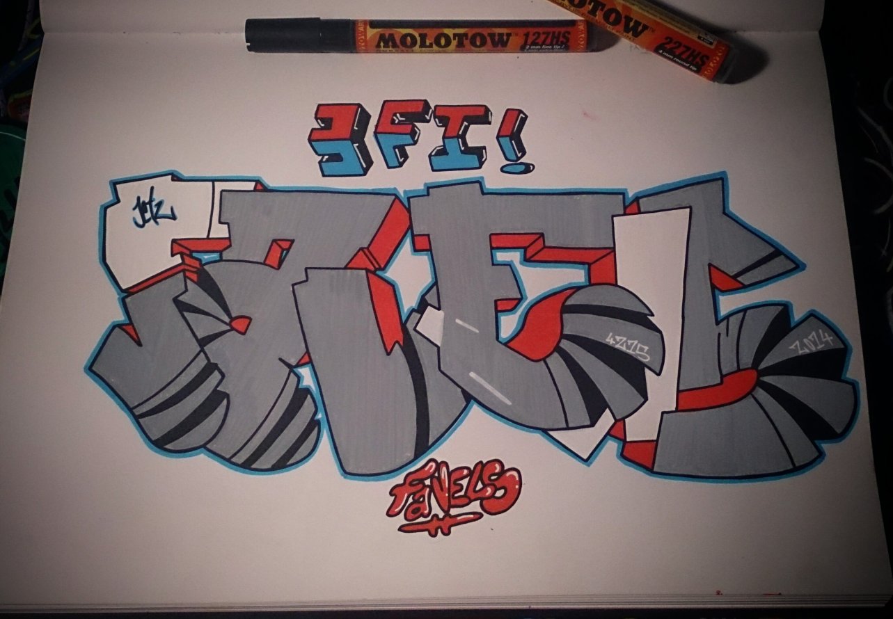 Graffiti Sketch - Photo by jetz3Fi
