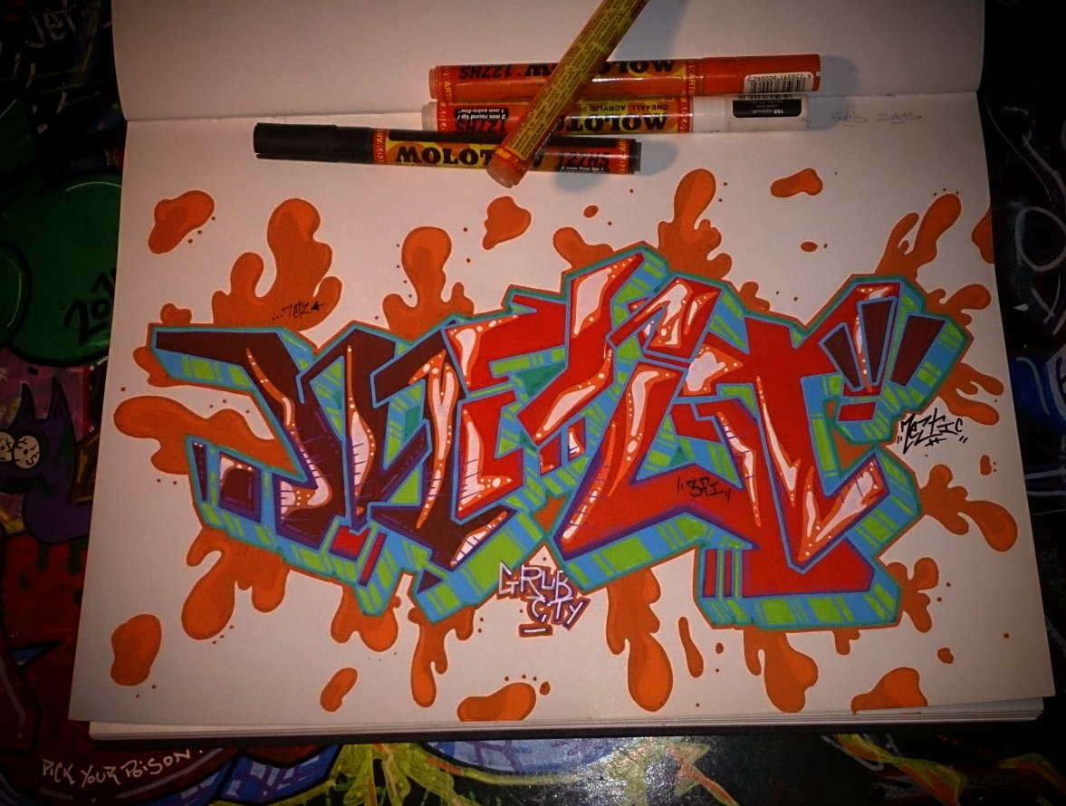 Graffiti Sketch - Photo by jetz3Fi