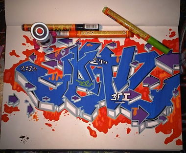 Graffiti Sketch - Photo by jetz3Fi