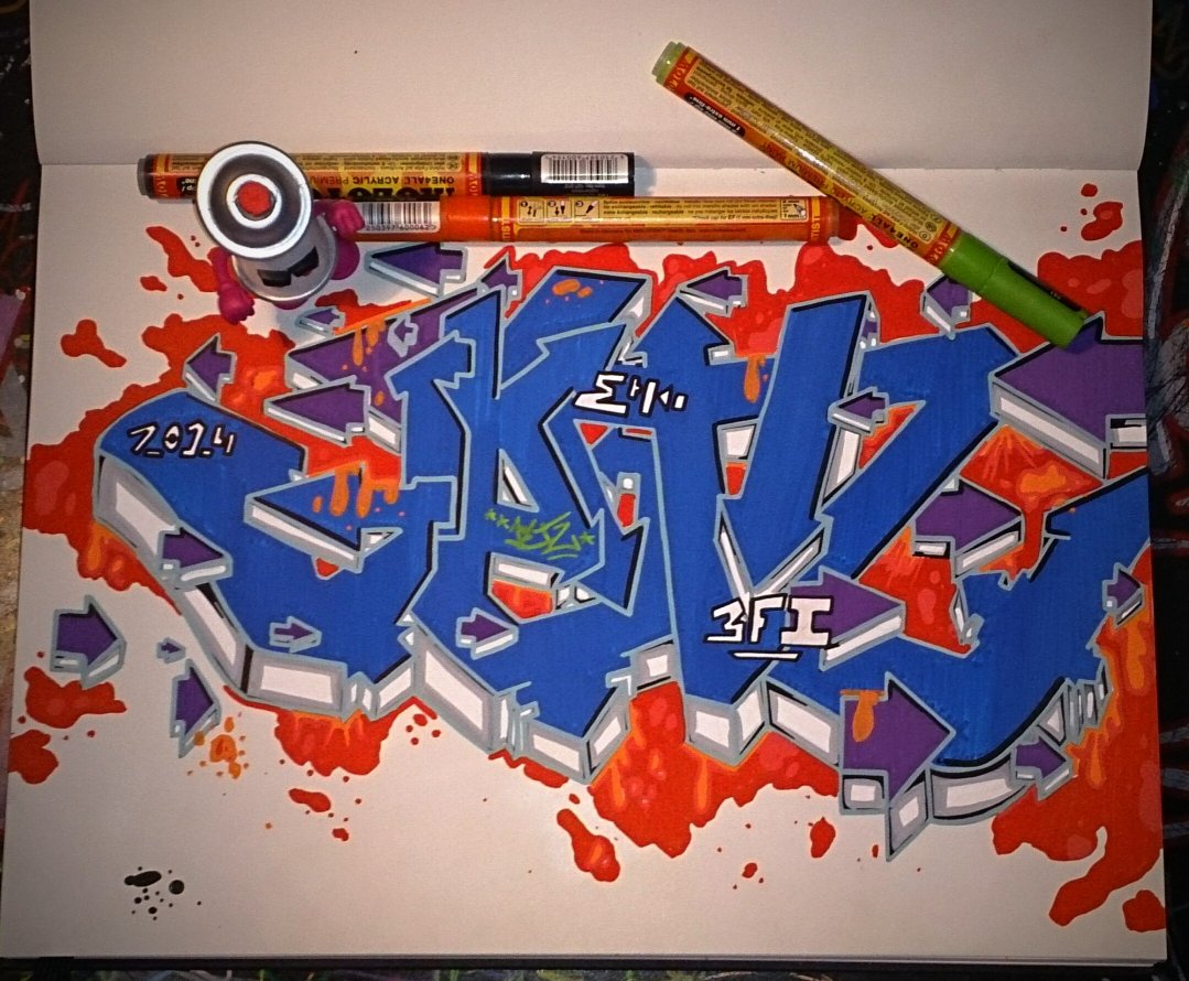 Graffiti Sketch - Photo by jetz3Fi