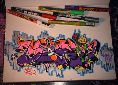 Graffiti Sketch - Photo by jetz3Fi