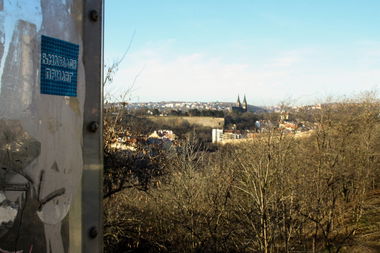 Graffiti Street Art in Prague - Photo by jnkdup - sticker, stickers, junkedupliedown (2014)