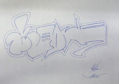 Graffiti Wall - Photo by jocus - modus, jocus