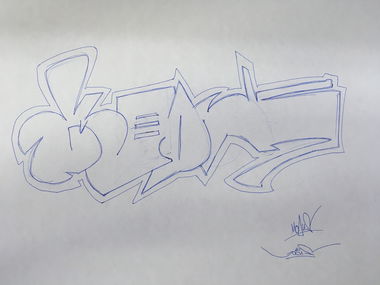 Graffiti Wall - Photo by jocus - modus, jocus