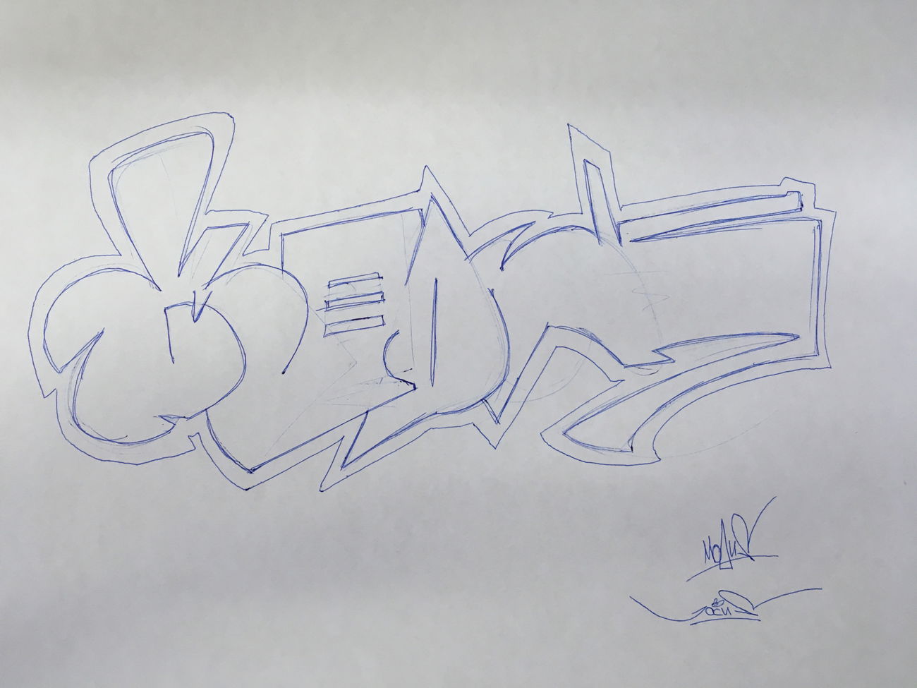 Graffiti Wall - Photo by jocus - modus, jocus