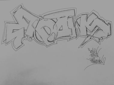 Graffiti Wall - Photo by jocus - modus, jocus