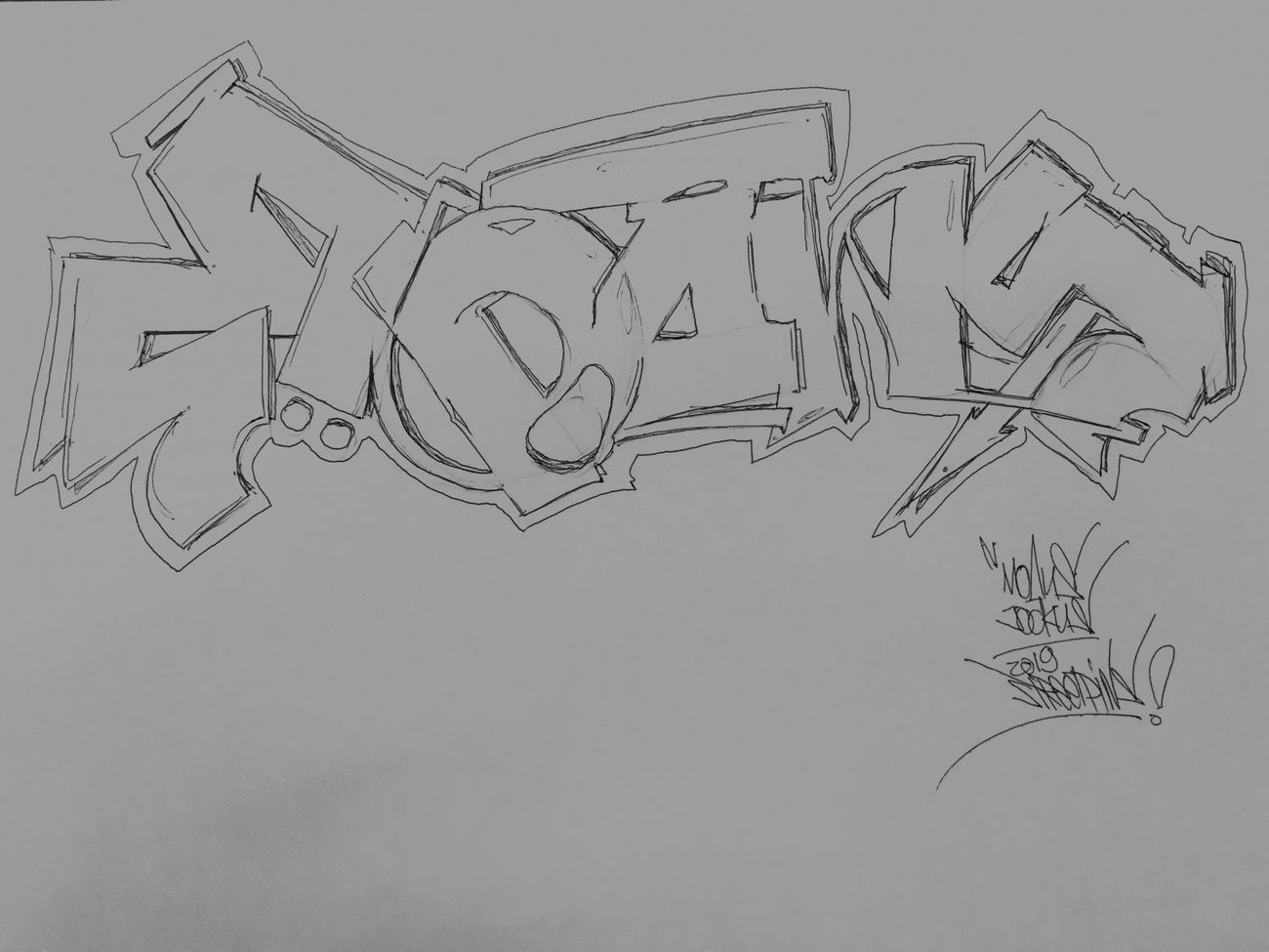 Graffiti Wall - Photo by jocus - modus, jocus