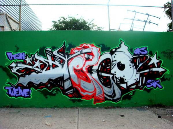 Graffiti Wall - Photo by johndoe
