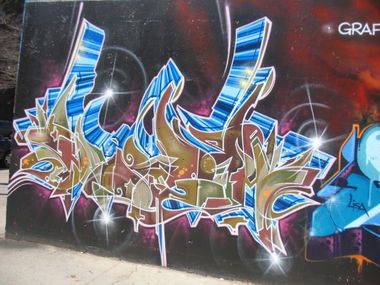 Graffiti Wall - Photo by johndoe