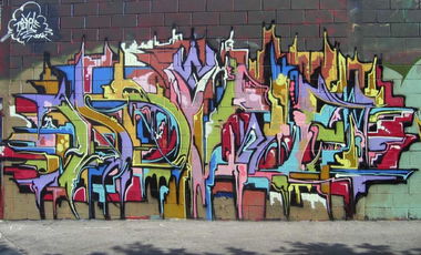 Graffiti Wall - Photo by johndoe