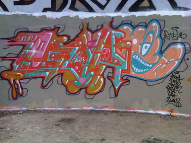 Graffiti Wall - Photo by johndoe