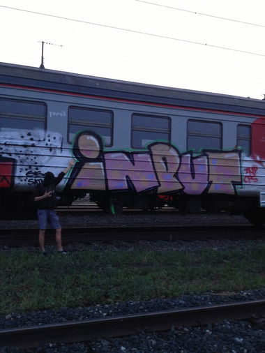 Graffiti Train - Photo by jointdoctor - Keos, input (2013)