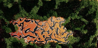 Graffiti Artwork - Photo by jollibear - Ciko, natural, canvans