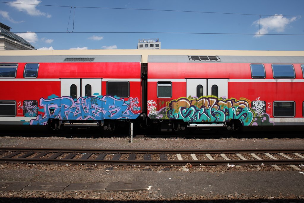 Graffiti Train - Photo by jonathandouglas
