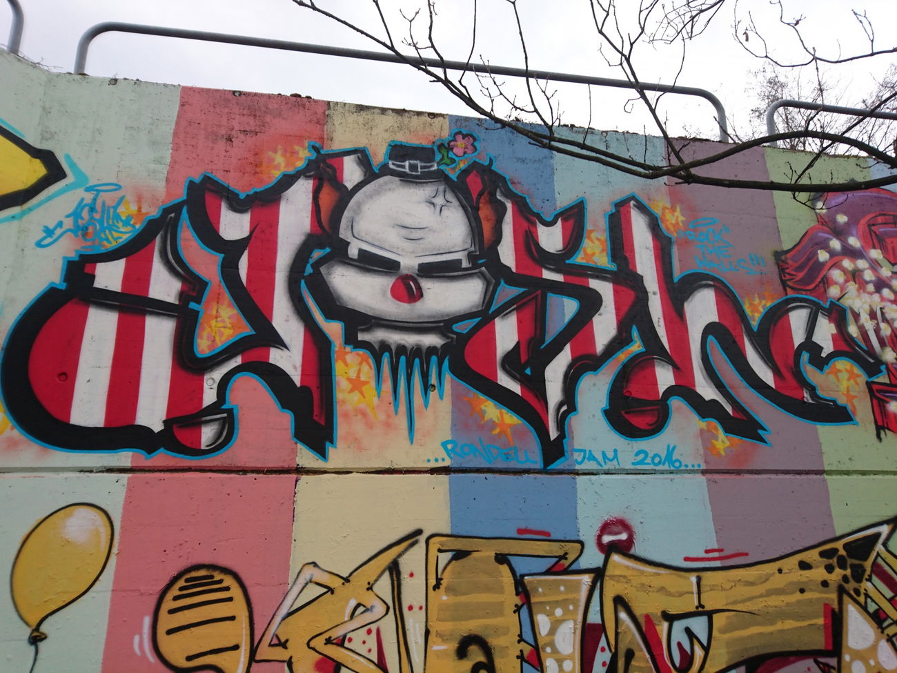 Graffiti Wall - Photo by joshone