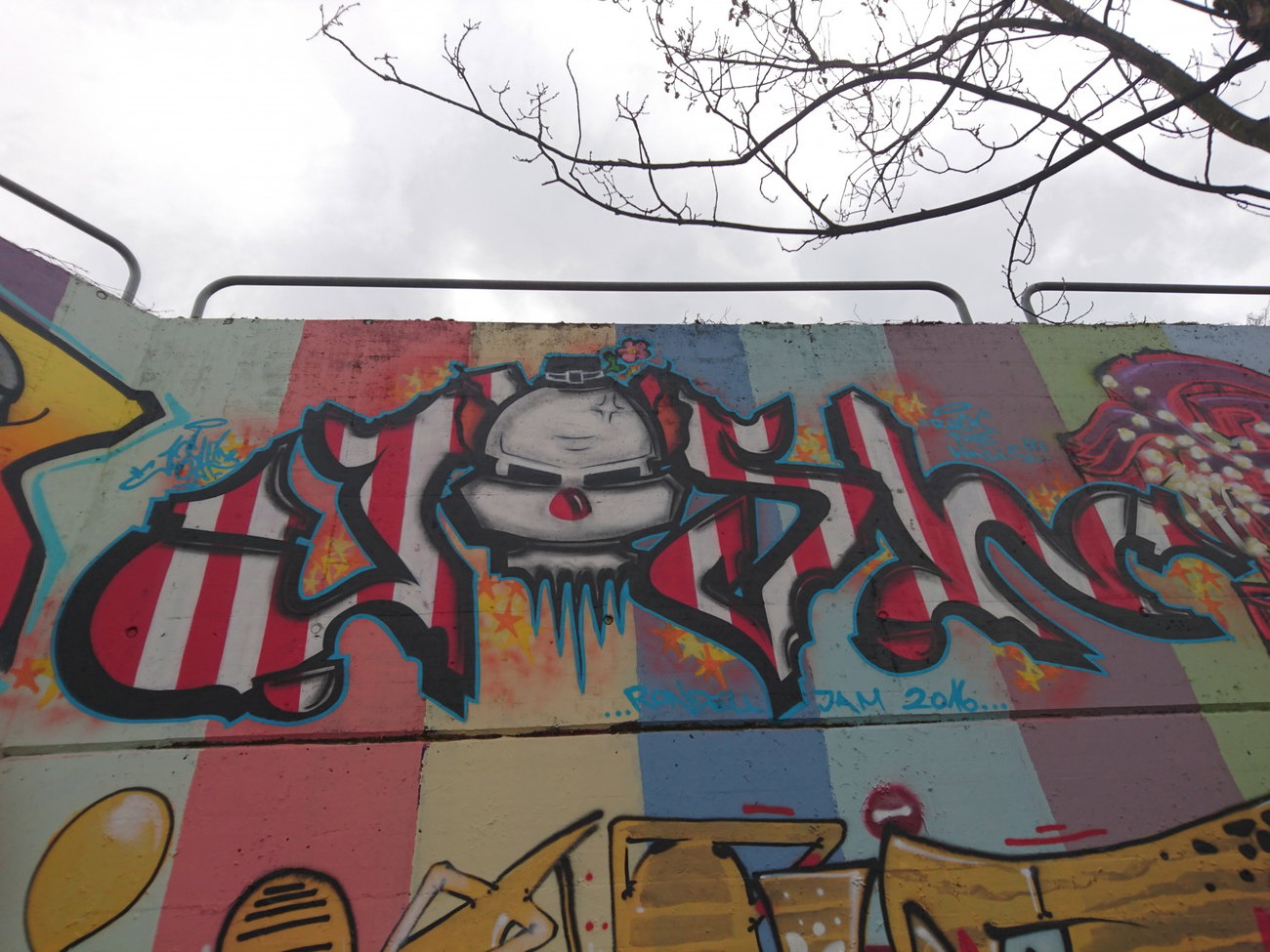 Graffiti Wall - Photo by joshone