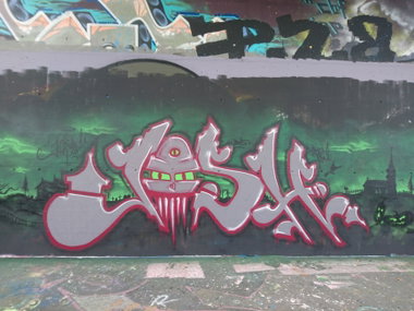 Graffiti Wall - Photo by joshone
