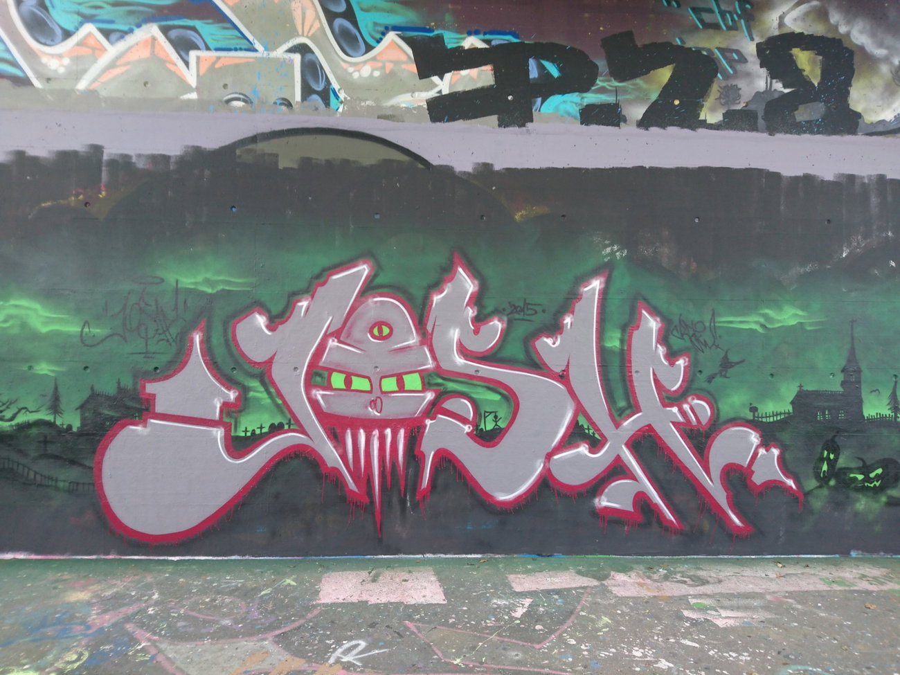 Graffiti Wall - Photo by joshone