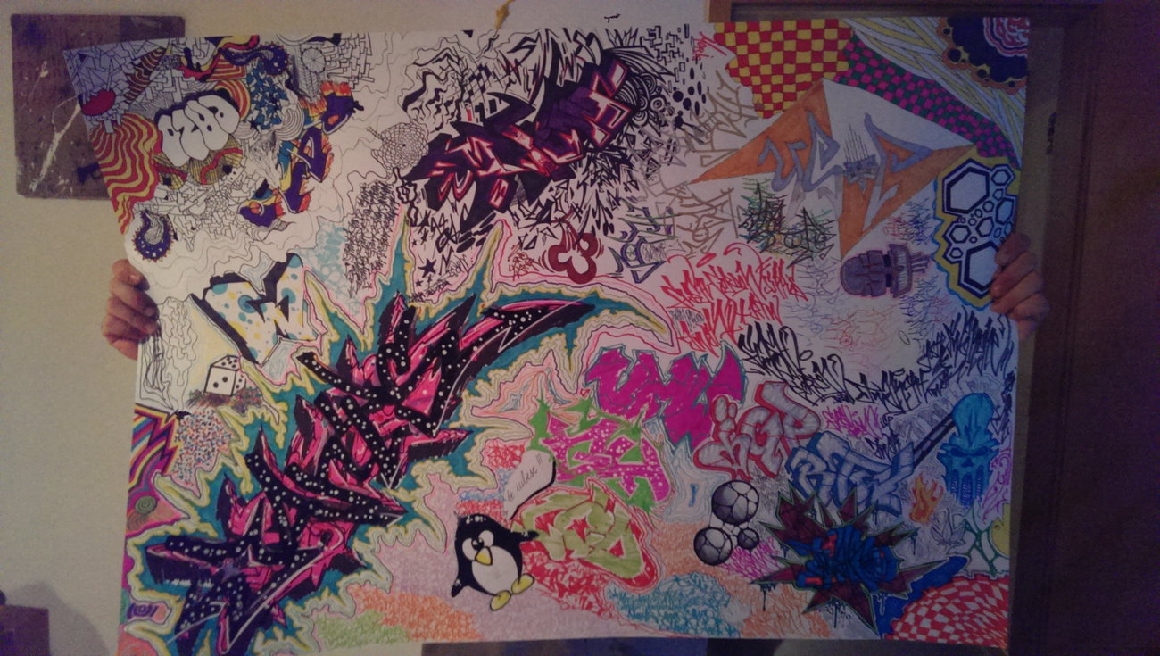 Graffiti Wall - Photo by joshone