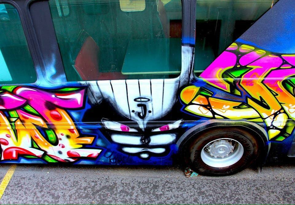 Graffiti Wall - Photo by joshone