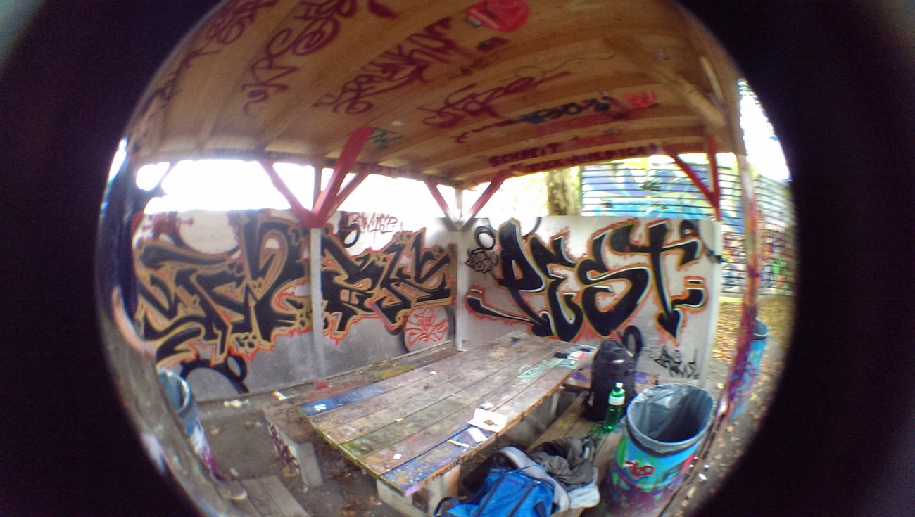 Graffiti Wall - Photo by joshone