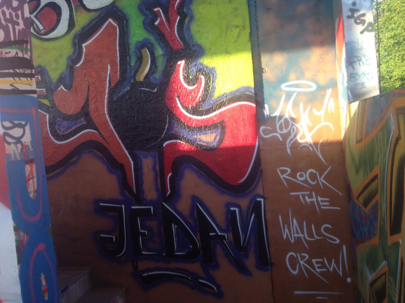 Graffiti Wall - Photo by joshone