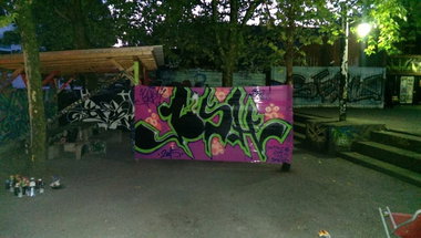 Graffiti Wall - Photo by joshone