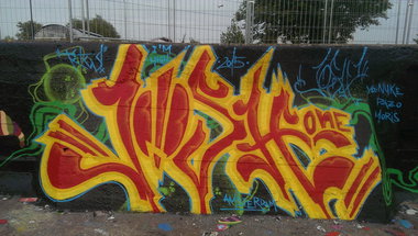 Graffiti Wall - Photo by joshone