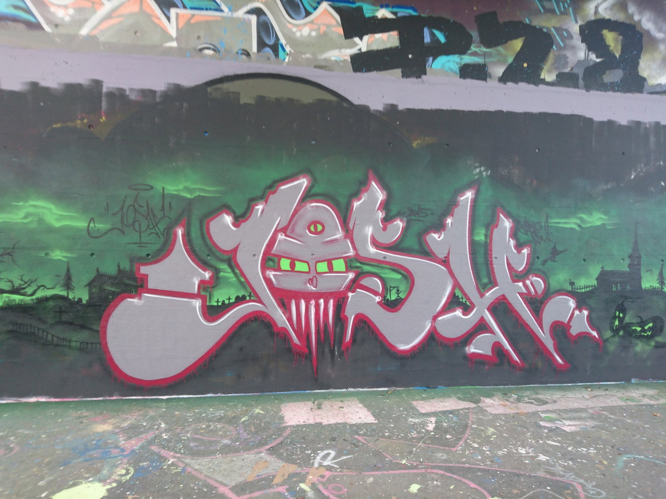Graffiti Wall - Photo by joshone