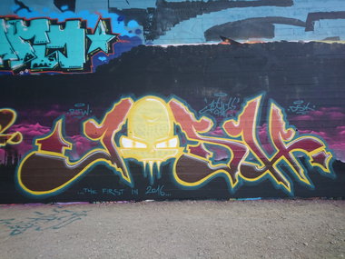 Graffiti Wall - Photo by joshone