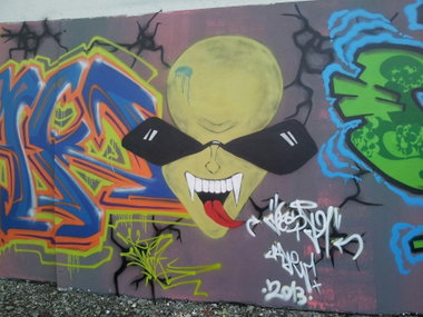 Graffiti Wall - Photo by joshone