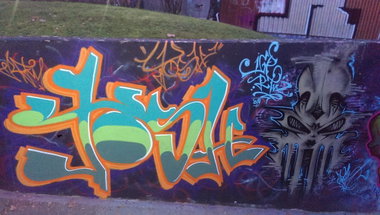 Graffiti Wall - Photo by joshone
