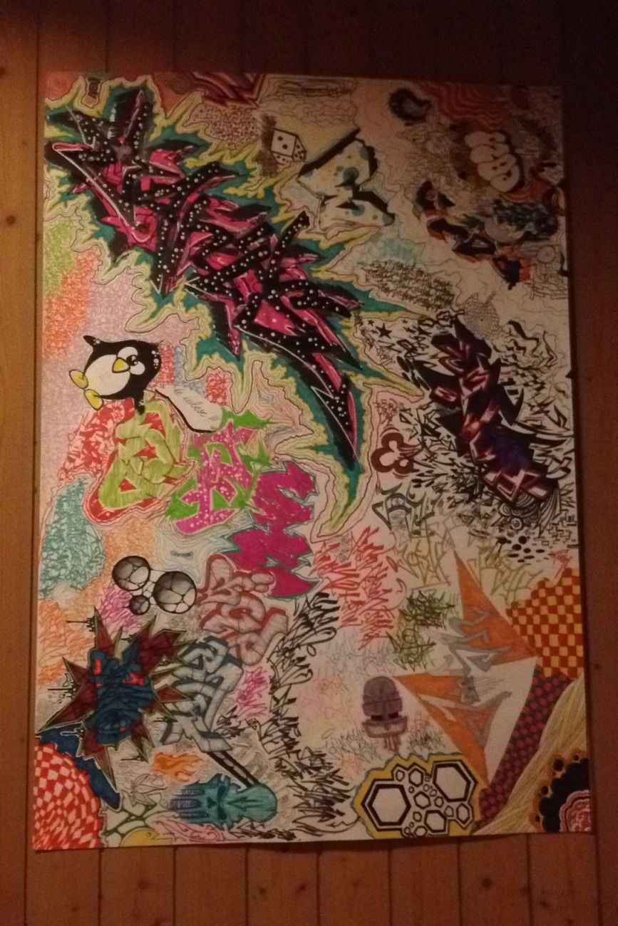 Graffiti Sketch - Photo by joshone