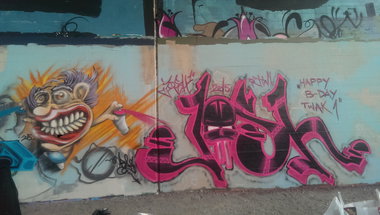 Graffiti Wall - Photo by joshone