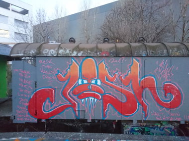 Graffiti Wall - Photo by joshone