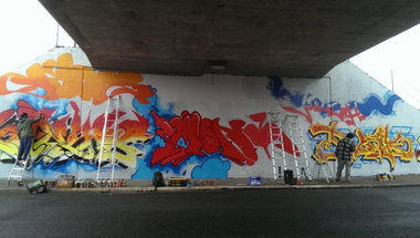 Graffiti Wall - Photo by joshone