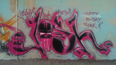 Graffiti Wall - Photo by joshone